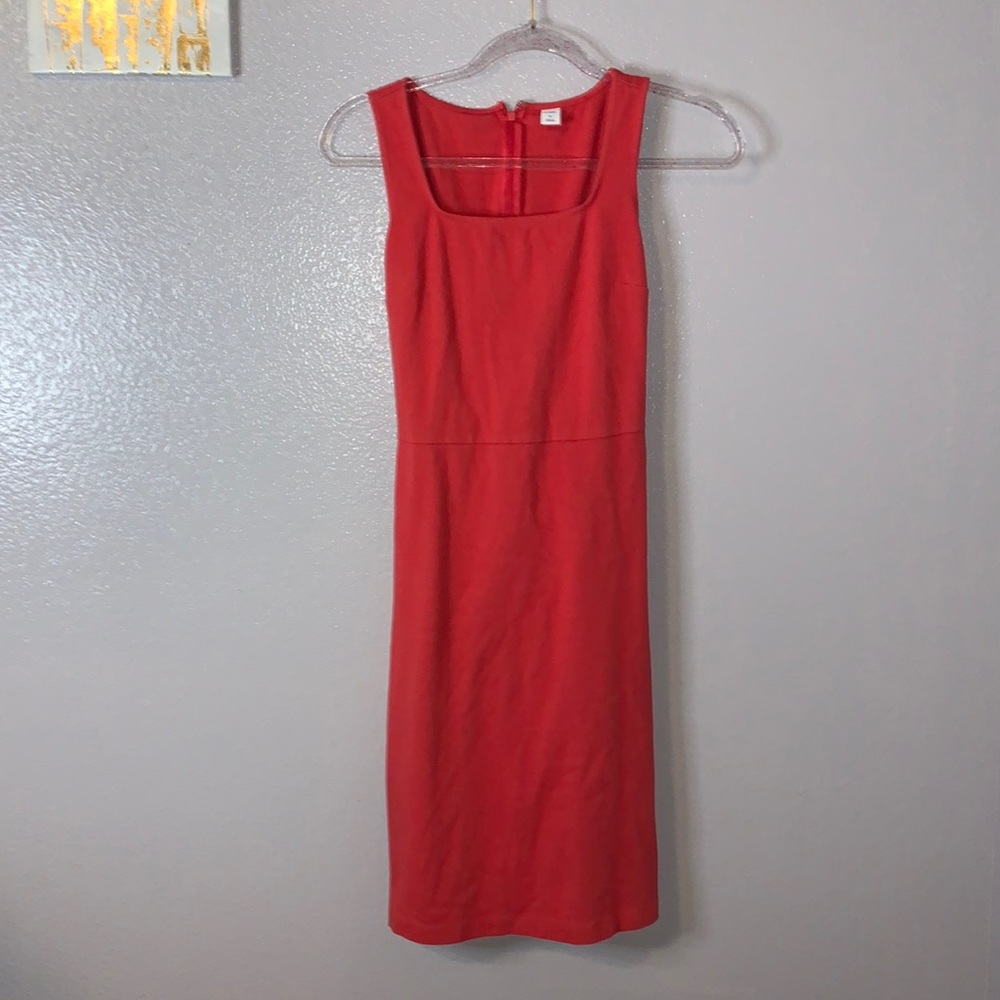 Old Navy pink sleeveless midi dress
